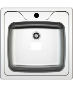 Chiuveta inox anticalcar pentru blat 50x50 cm