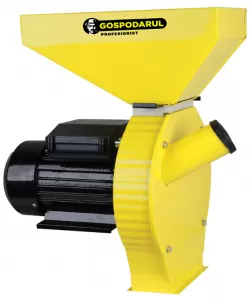Moara electrica de macinat Porumb, grâu, orz, stiulete intreg, uruiala Gospodarul Profesionist GP-2, 2500 W, 200 kg/h Moara electrica de macinat Porumb, grâu, orz, stiulete intreg, uruiala Gospodarul Profesionist GP-2, 2500 W, 200 kg/h
