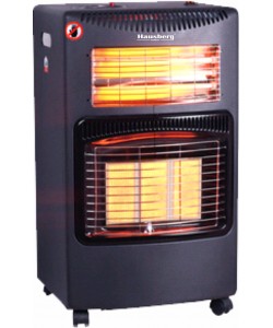 Soba gaz si electric / led pachet HB-1020