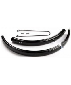 Aripi bicicleta metal 26-1.5 mm -Negre