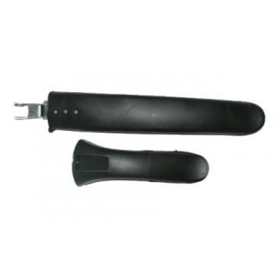 Aripi bicicleta plastic 022 negre