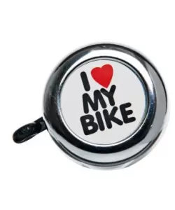 Sonerie bicicleta metal - i love my bike Sonerie bicicleta metal - i love my bike