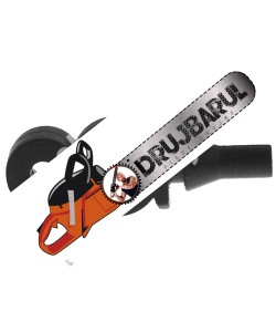 Amortizor Husqvarna 340, 345, 346, 350, 351, 353, 357, 359, 435, 440, 445, 460 Carter cauciuc