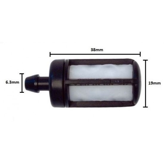 Filtru benzina Stihl 6.3 mm