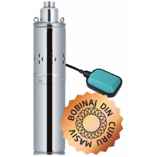 Pompa submersibila de adancime BLADE 4QGD 1.2-50-370 W-95m cu flotor