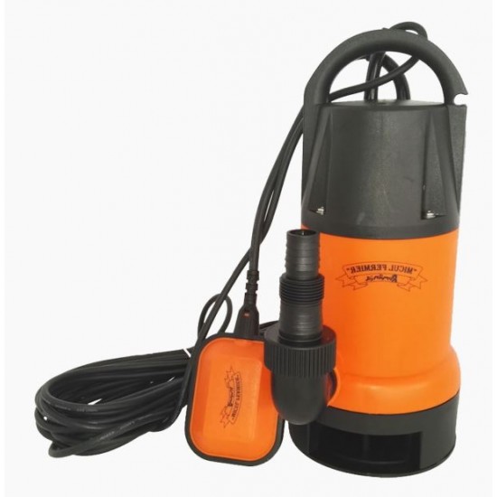 Pompa submersibila plastic pentru apa murdara 750W, 8 m