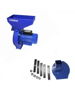 Moara ruseasca UralMash 3 in 1 -Boabe-Stiulete de porumb-Lucerna