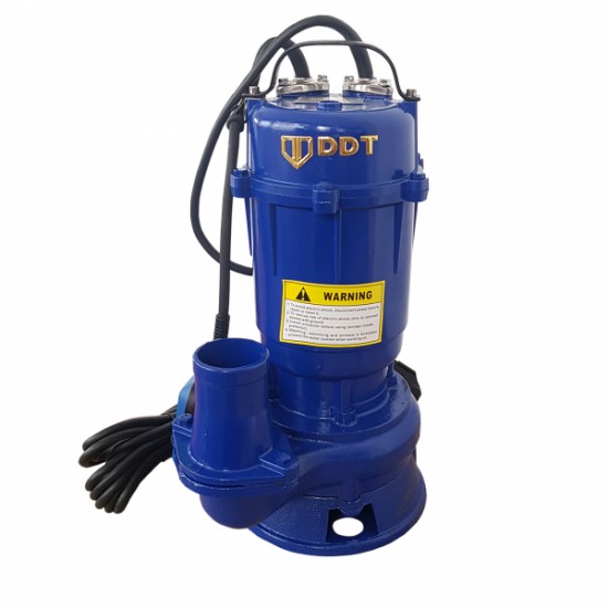 Pompa apa murdara submersibila cu tocator si plutitor, DDT, WQCD, 2200 W, 8 m³/h