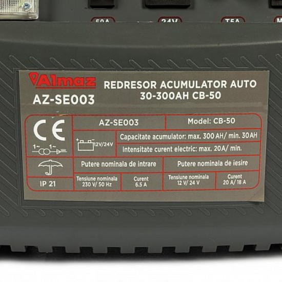 Redresor acumulator auto 30-300Ah CB-50