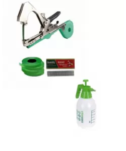 Aparat pentru legat vita de vie, legume, pomi fructiferi + 4 role + 10000 capse + Pompa De Stropit Aparat pentru legat vita de vie, legume, pomi fructiferi + 4 role + 10000 capse + Pompa De Stropit