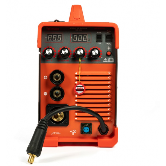 Aparat de sudura MIG / MMA MIG-328, 328A Almaz AZ-ES016, diametru electrod 1.6 - 4mm