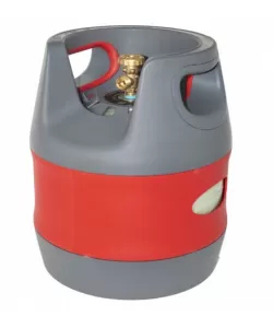 Butelie reincarcabila GPL 12.7L, 3.96 kg, material compozit, regulator presiune Butelie reincarcabila GPL 12.7L, 3.96 kg, material compozit, regulator presiune
