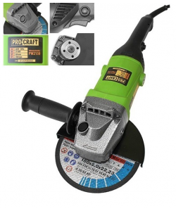 Polizor unghiular flex 2150W, 7500 Rpm, 180mm, PROCRAFT PW 2150