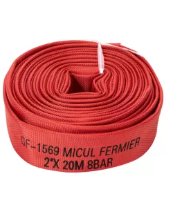 Furtun pompier 2" 20m 8bar fara capete ROSU Furtun pompier 2" 20m 8bar fara capete ROSU