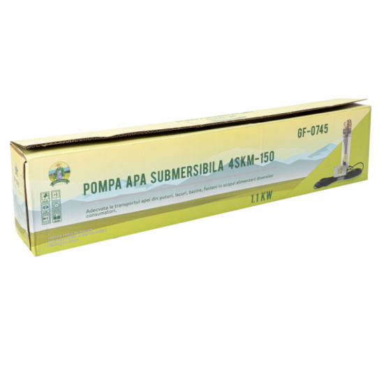 Pompa apa submersibila 4SKM-150, 1100 W, 90 m
