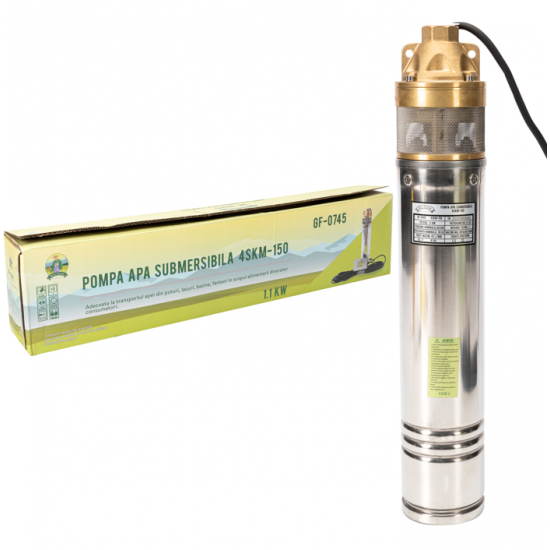 Pompa apa submersibila 4SKM-150, 1100 W, 90 m