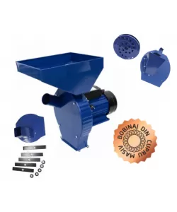 Moara GOSPODAR 3.8 KW 4in1 cereale, stiuleti fructe si lucerna Moara GOSPODAR 3.8 KW 4in1 cereale, stiuleti fructe si lucerna