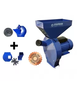 Moara ruseasca UralMash 4 In 1-Boabe-stiuleti-Fructe-Lucerna