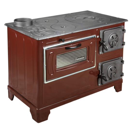 Soba pe lemne cu plita si cuptor Fantazia Evacuare Dreapta,Diametru evacuare 130 mm Soba pe lemne cu plita si cuptor Fantazia Evacuare Dreapta,Diametru evacuare 130 mm