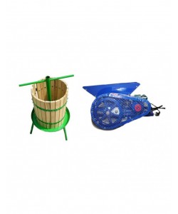 Zdrobitor de struguri electric Micul Fermier + Teasc