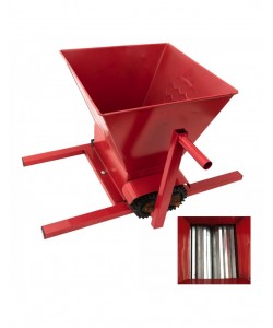 Zdrobitor de struguri manual role din aluminiu