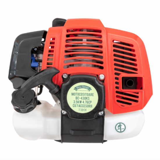 Motocoasa pe benzina Micul Fermier 712 (8 accesorii)