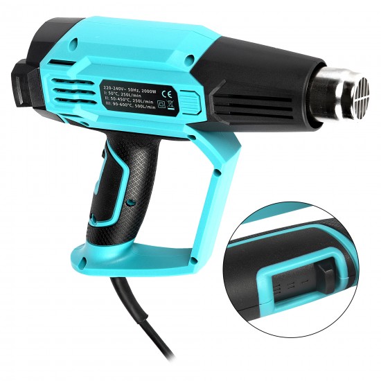 Pistol aer cald 2000 W 3 trepte 600ᵒC PROFESIONAL Pistol aer cald 2000 W 3 trepte 600ᵒC PROFESIONAL