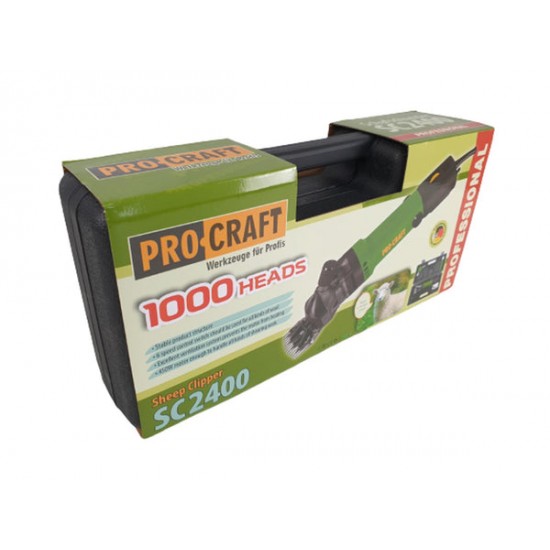 Aparat tuns oi Procraft SC2400 de mana, 350W, 2400 RPM, 76 mm, Electric Variator viteza