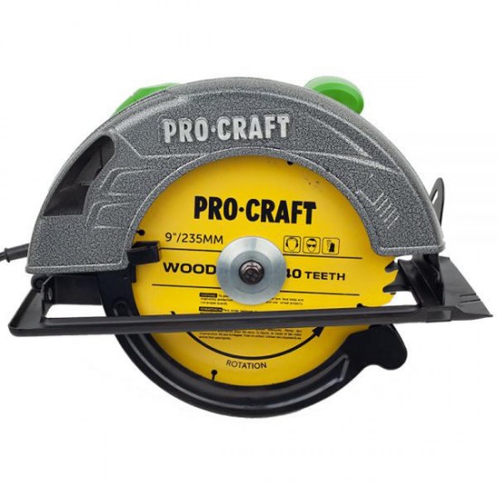 Circular electric de mana Procraft KR2830, 2.8kW, 235mm, 4500RPM