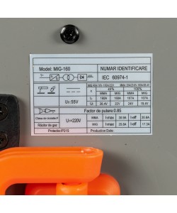 Aparat de sudura Almaz MIG 160, 200A, afisaj digital,sarma 0.8-1.0 mm, electrod 1.6-3.2 mm