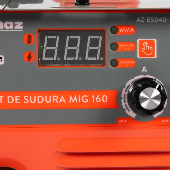Aparat de sudura Almaz MIG 160, 200A, afisaj digital,sarma 0.8-1.0 mm, electrod 1.6-3.2 mm