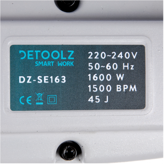 Demolator 1600W 1500bpm 45J