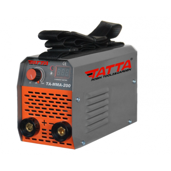 Aparat de sudura Tatta TA-MMA-200, putere absorbita 7.1 kVA, eficienta85%, electrod 1.6-3.2 mm