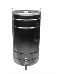Butoi din inox cu capac 108L