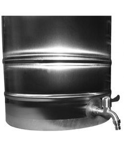 Butoi din inox cu capac 108L