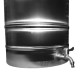 Butoi din inox cu capac 100L