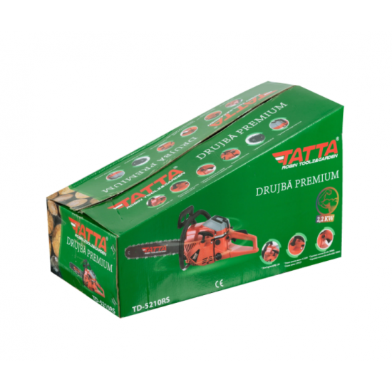 Drujba (motofierastrau) cu lant Tatta TD-5210RS, 2.95 CP, 52 CC, 0.55 l, benzina