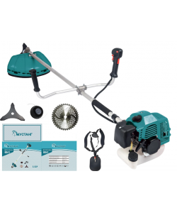 Motocoasa Mustang DDT-0040 , 5,5 CP, 51,7 CC, 2 timpi, 6000 RPM, 150 cm lungime arbore, 4 accesorii incluse