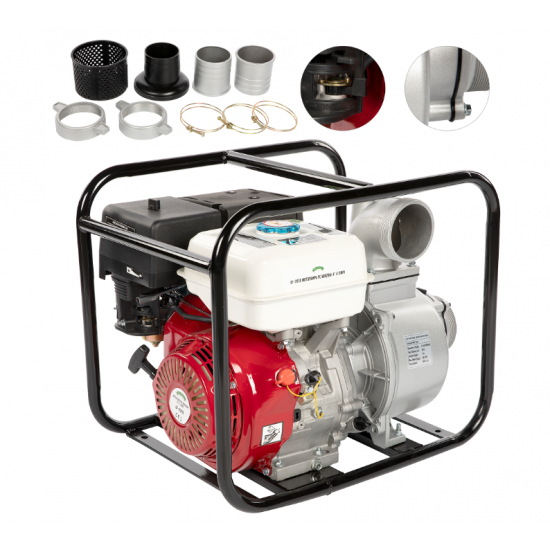 Motopompa pe benzina 4" 4 timpi