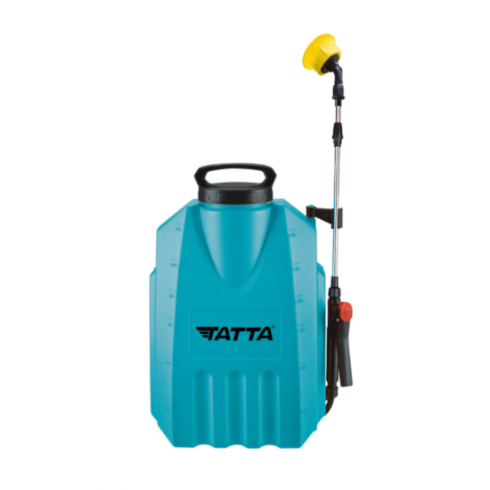 Pompa pentru stropit Tatta TP-1202A, cu acumulator, 12V 8Ah, incarcator 1 A, motor 3.6 lpm, rezervor tip rucsac, 12 l