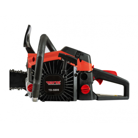 Drujba profesionala cu lant Tatta TD5800, 3.54 CP, 58 CC, 0.55 l, benzina, Lant, Sina