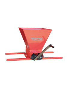 Zdrobitor de struguri Tatta TZ-1802 RS, capacitate maruntire 300 kg/h, cuva 25 l, Fier, Rosu