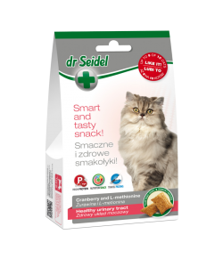 Snack pentru santatea tractului urinar, Dr. Seidel,  pentru pisici, 50 g