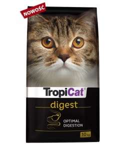 Hrana uscata pentru pisici adulte TROPICAT  DIGEST, 10 kg
