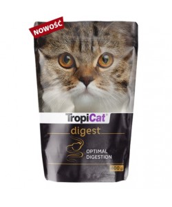 Hrana uscata pentru pisici adulte TROPICAT  DIGEST, 400g