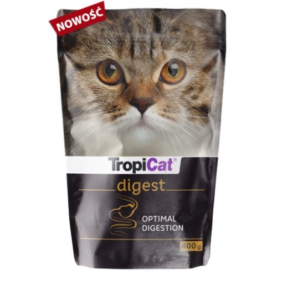Hrana uscata pentru pisici adulte TROPICAT  DIGEST, 400g