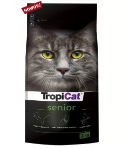 Hrana uscata pentru pisici adulte TROPICAT SENIOR, 2 kg Hrana uscata pentru pisici adulte TROPICAT SENIOR, 2 kg
