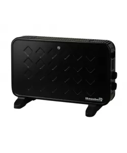 Convector electric Luxury HAUSBERG HB-8220, 2000W, 2 trepte de putere, termostat, protectie supraincalzire, indicator luminos, functie Turbo, Negru Convector electric Luxury HAUSBERG HB-8220, 2000W, 2 trepte de putere, termostat, protectie supraincalzire, indicator luminos, functie Turbo, Negru
