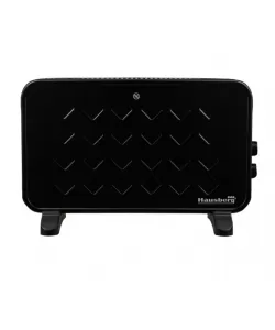 Convector electric Luxury HAUSBERG HB-8220, 2000W, 2 trepte de putere, termostat, protectie supraincalzire, indicator luminos, functie Turbo, Negru Convector electric Luxury HAUSBERG HB-8220, 2000W, 2 trepte de putere, termostat, protectie supraincalzire, indicator luminos, functie Turbo, Negru