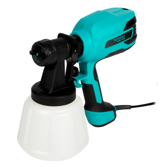 Pistol electric de vopsit DETOOLZ 350W 1000 ml/min